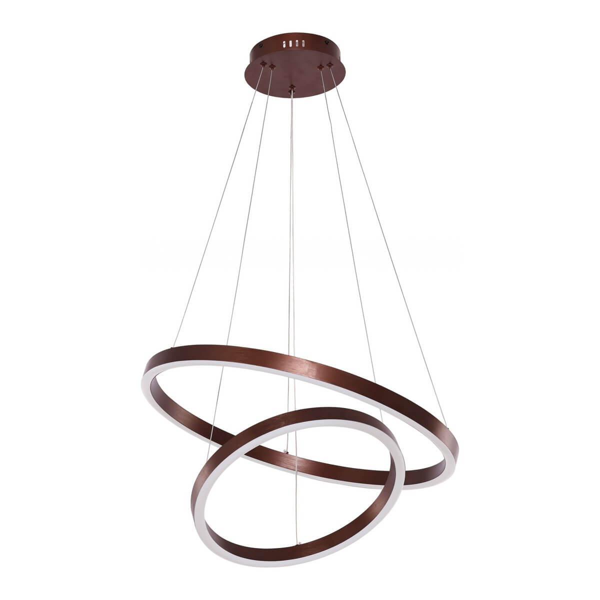 Hanging lamp Neo Coffee | 2-ring 40+60 cm - Luxury Living B.V.