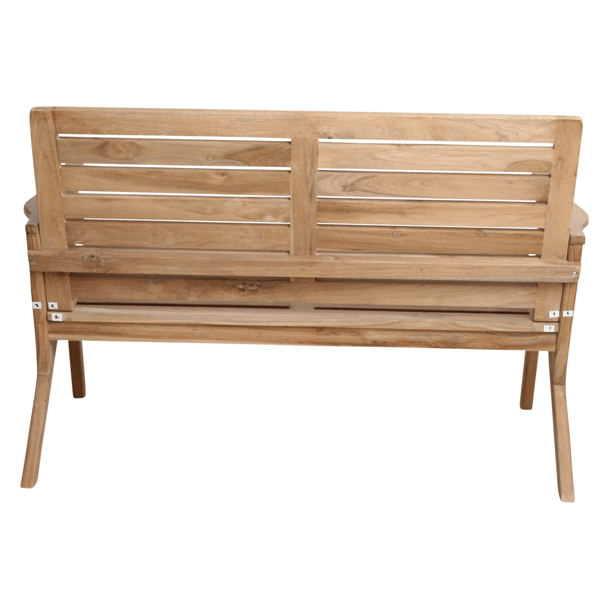 Odin teakhouten tuinbank - Raw Materials