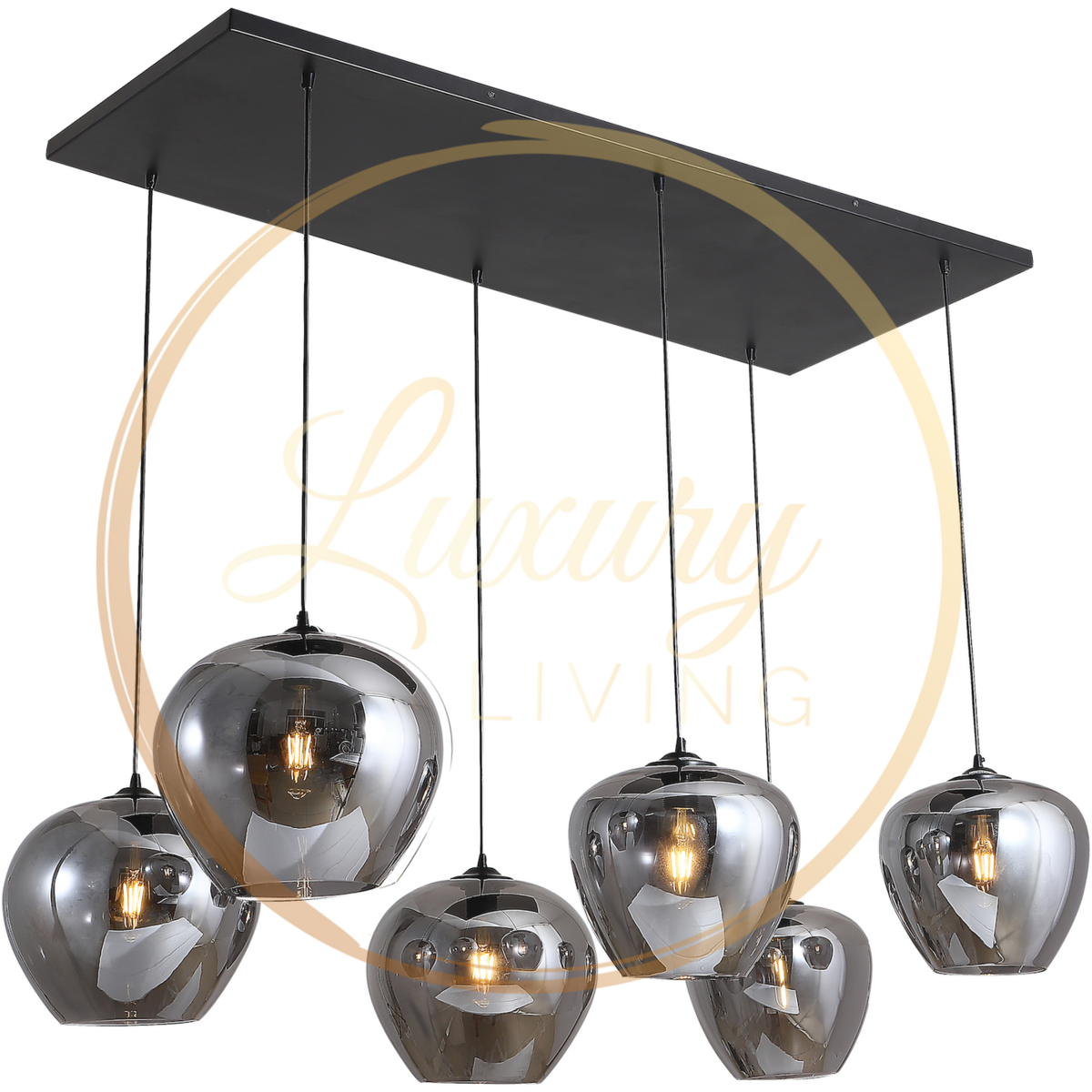 Olivia Hanglamp 6-Licht - Luxury Living B.V. - Casanovio