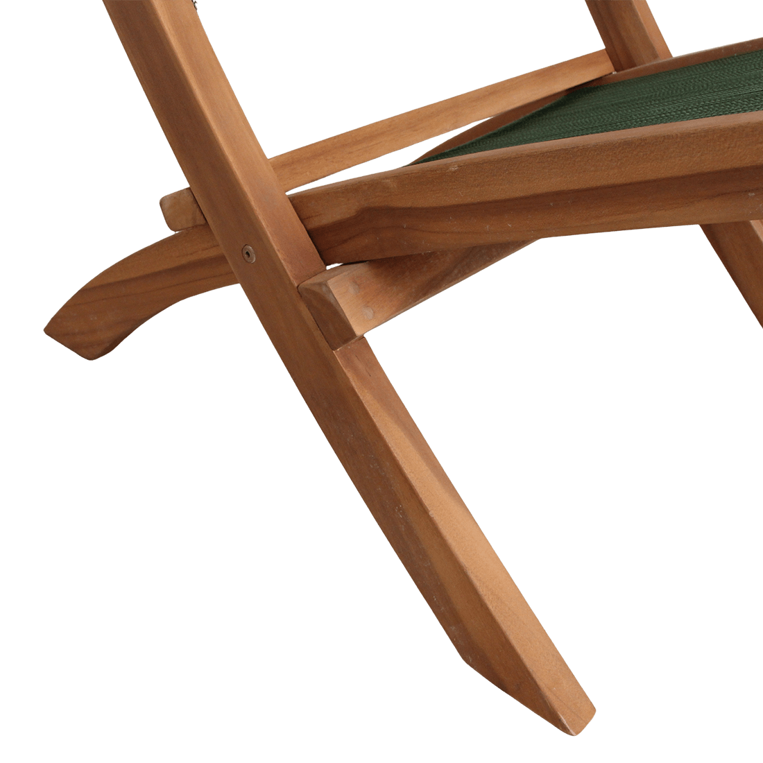 Rope opvouwbare loungestoel groen - Raw Materials