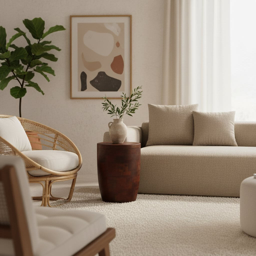 Pacific kruk/bijzettafel Tuvalu - Raw Materials