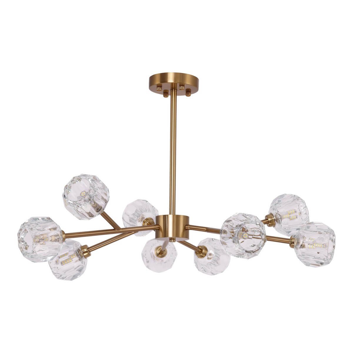 Hanglamp Rosy Copper Gold | 9 - 80x45cm - Luxury Living B.V.
