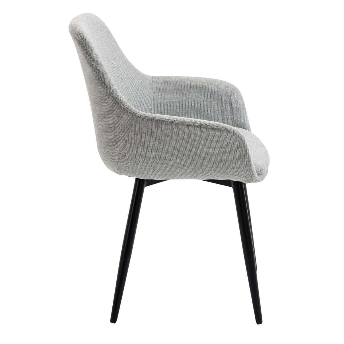 Set of 2 armchairs light grey - SalesFever