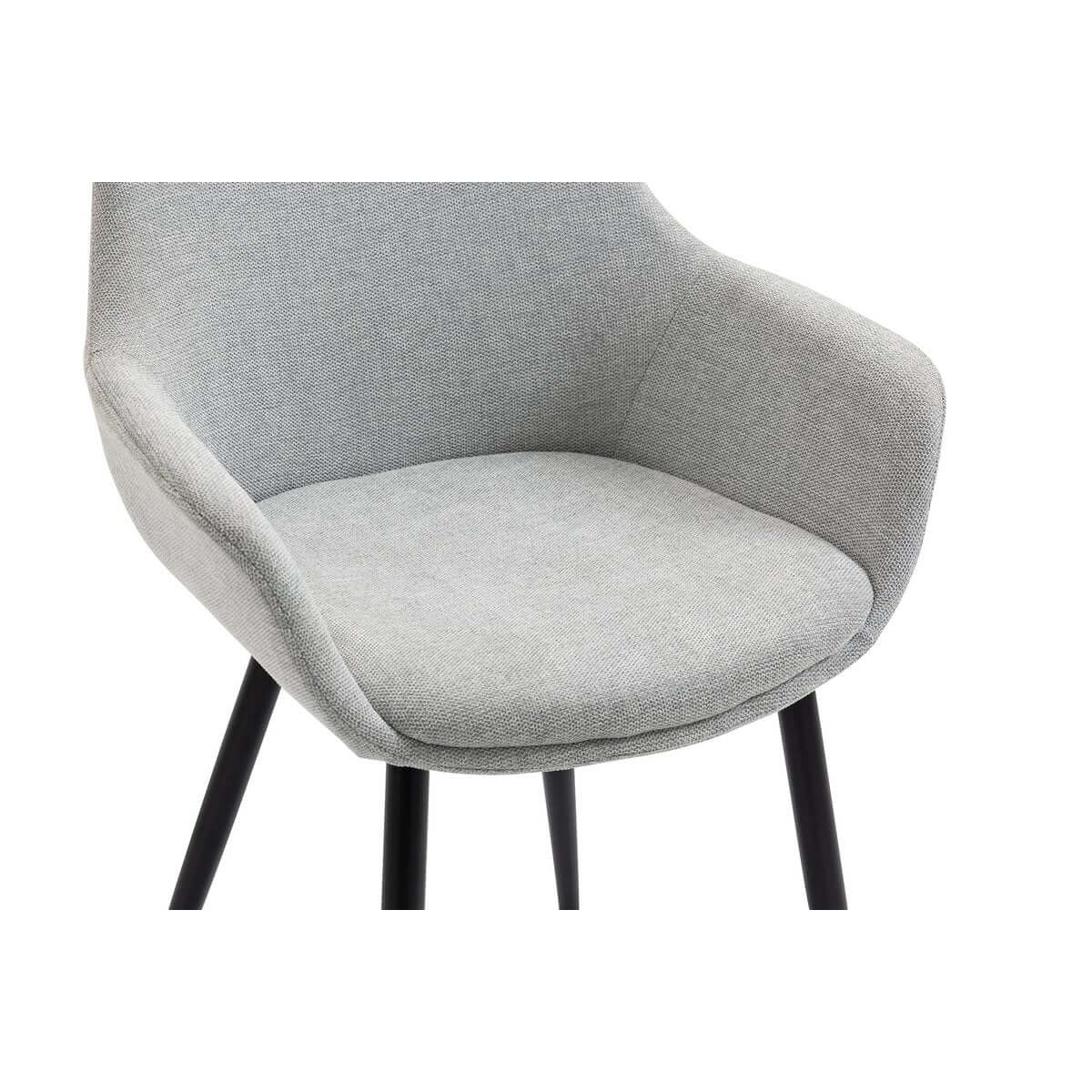 Set of 2 armchairs light grey - SalesFever