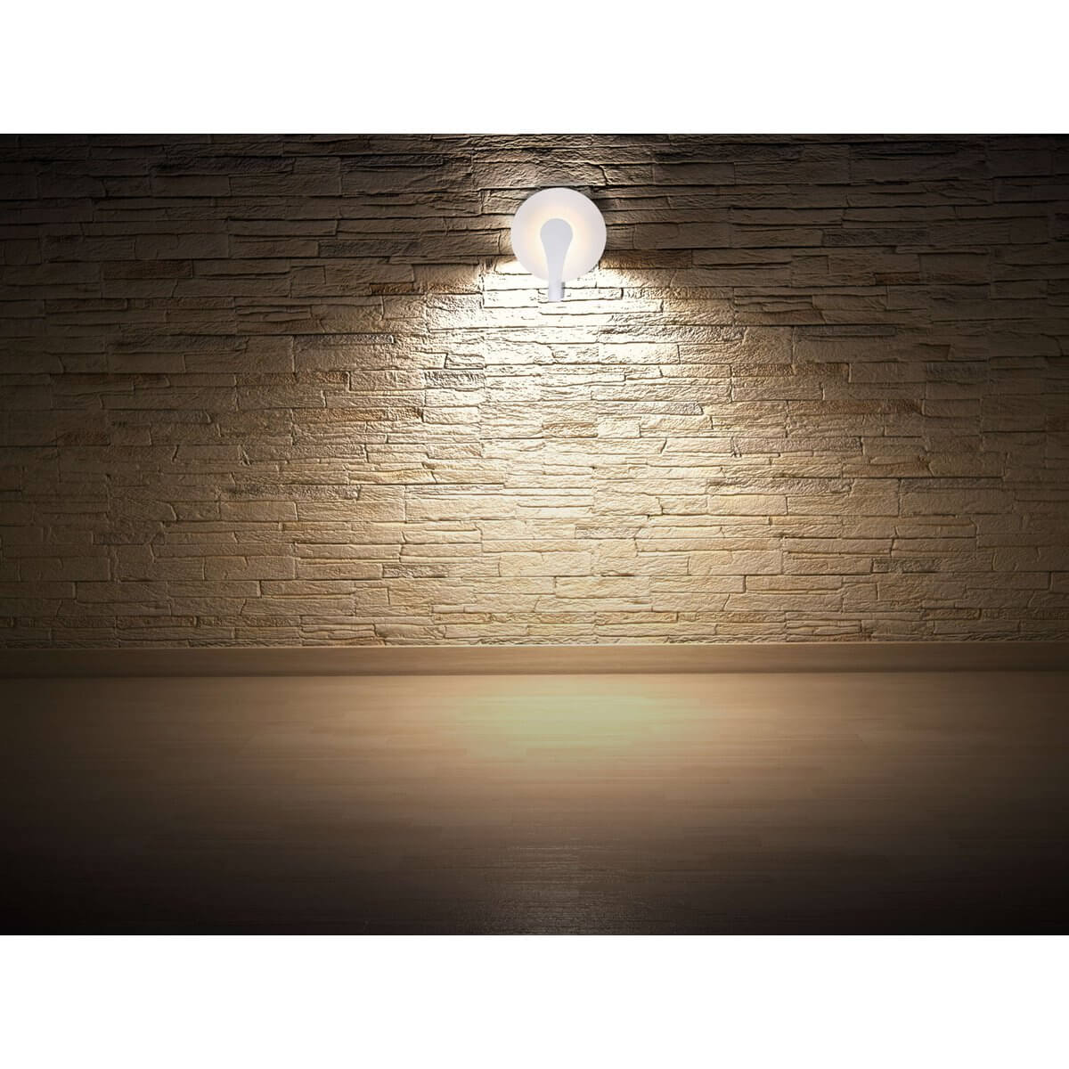 Stan LED wandlamp roze/wit - indirect licht - 16 × 8 × 19 cm