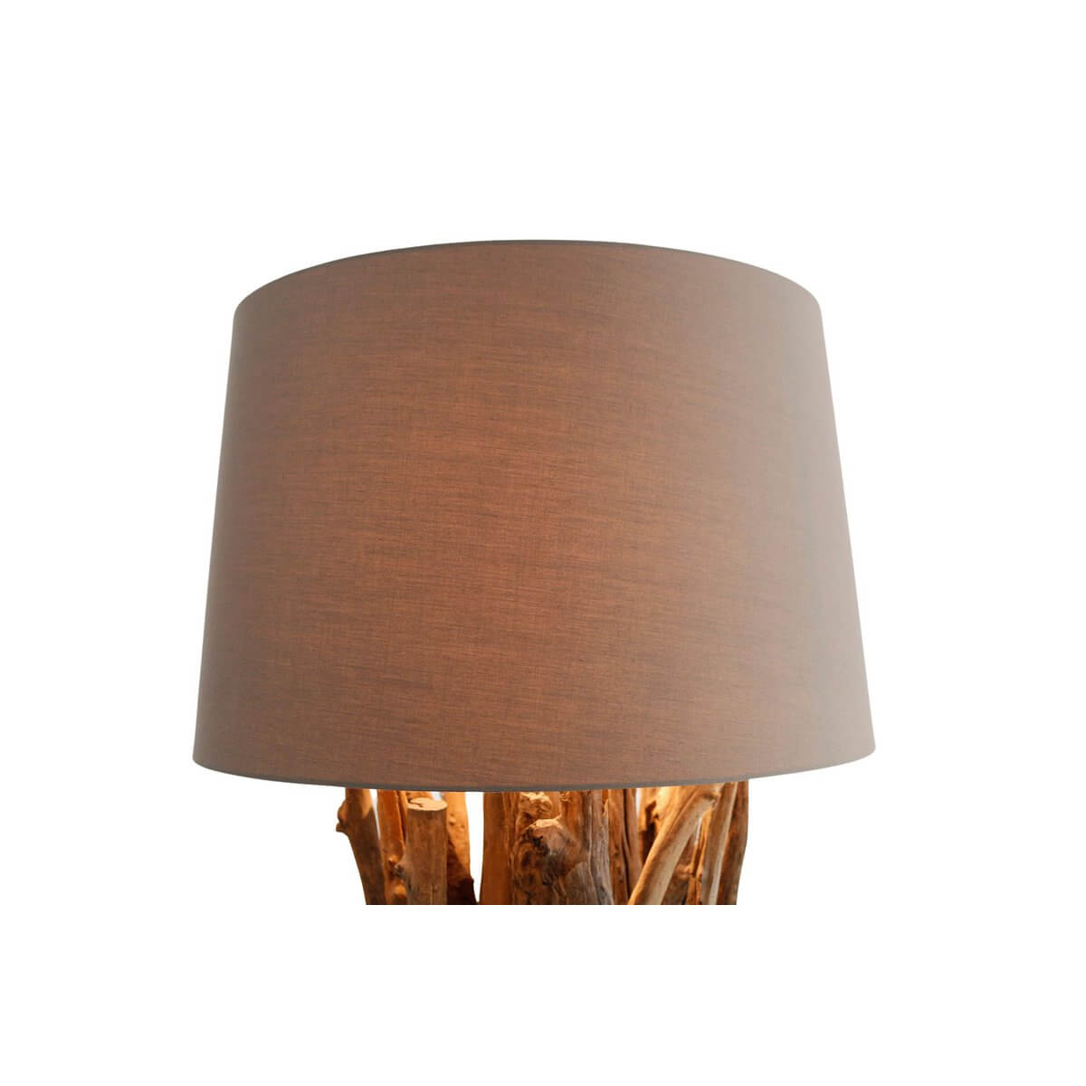 Stehleuchte Treibholz Natur/Braun 175 cm - SalesFever