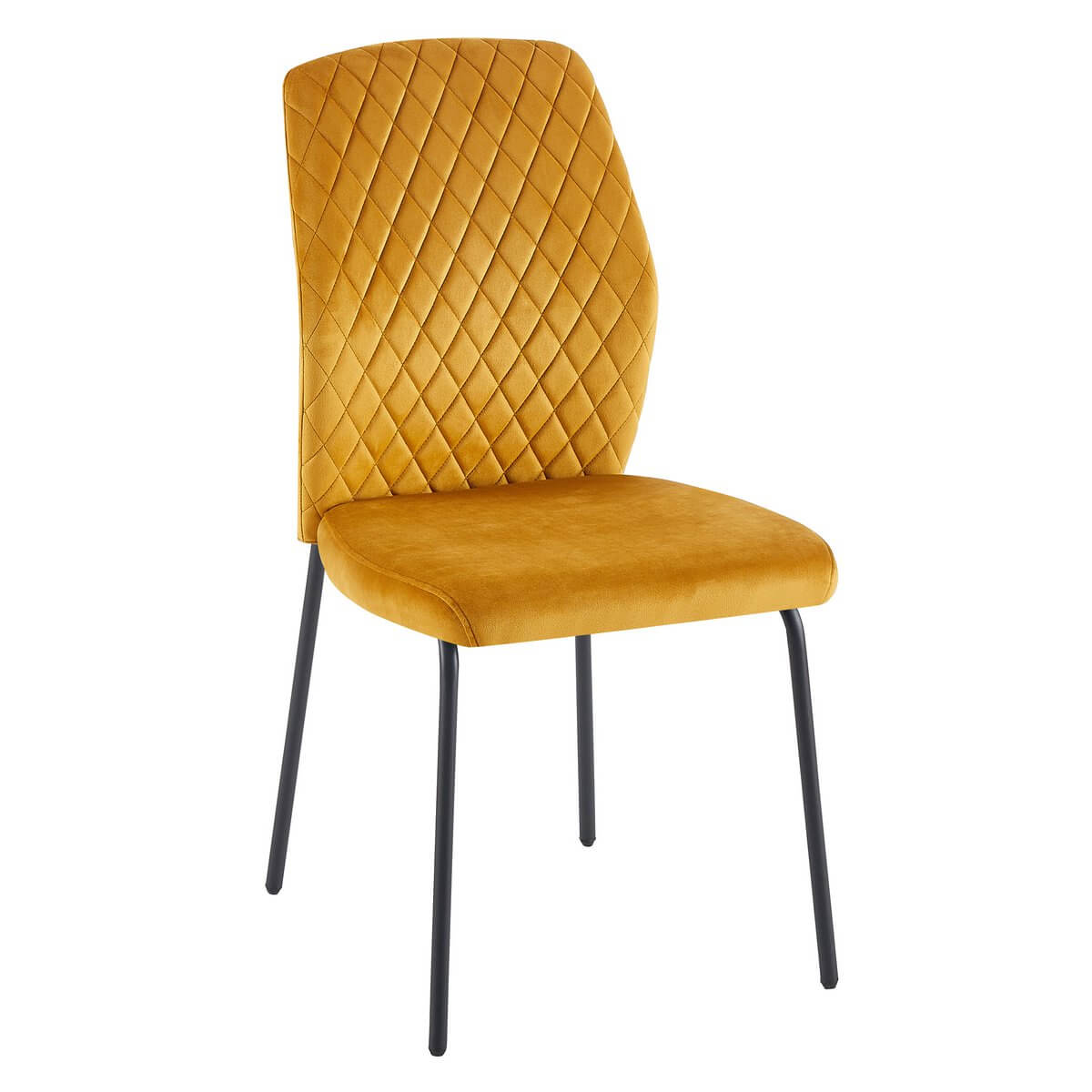 Chair set of 2 yellow - SalesFever