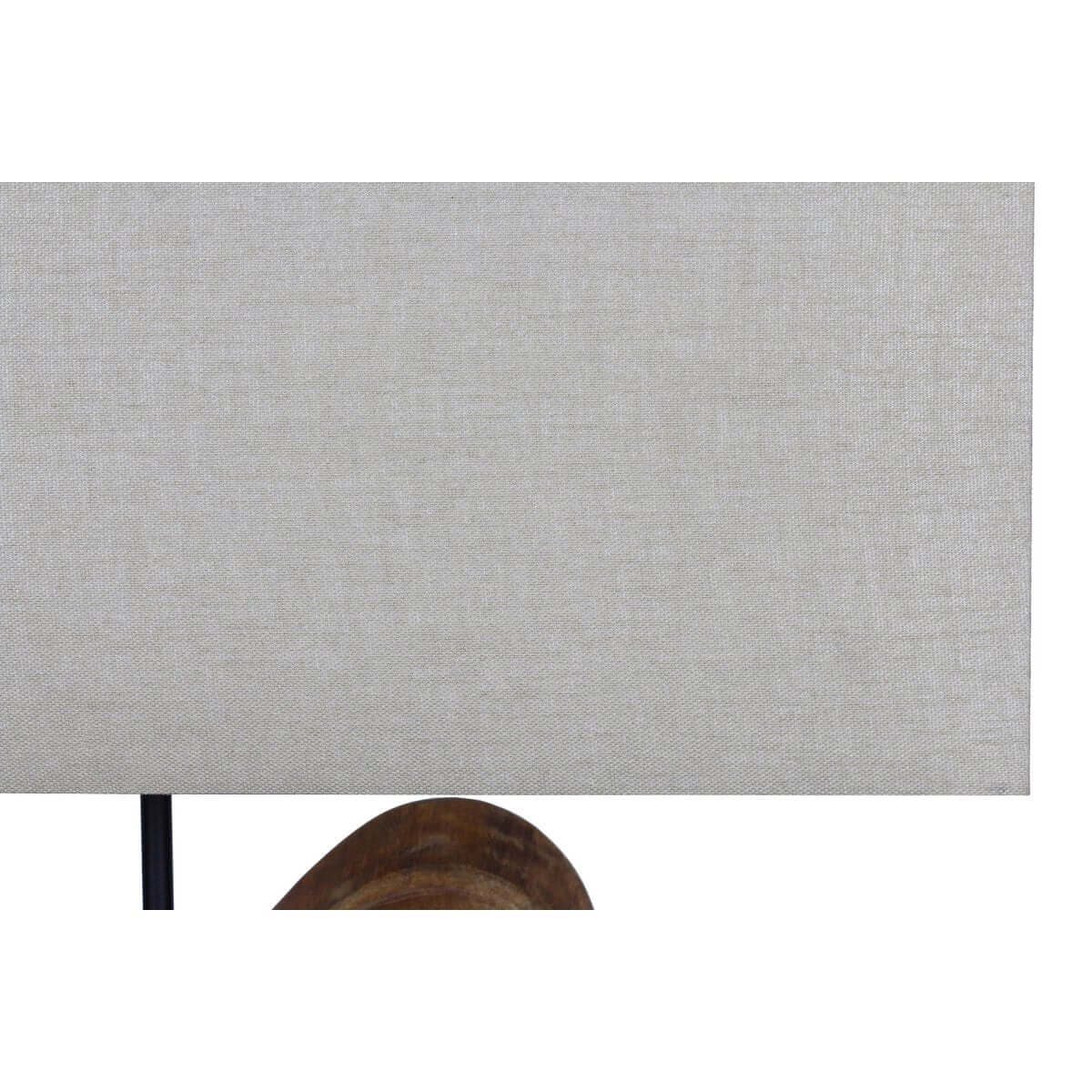 Tischleuchte Treibholz/Leinen Natur 50 cm - SalesFever