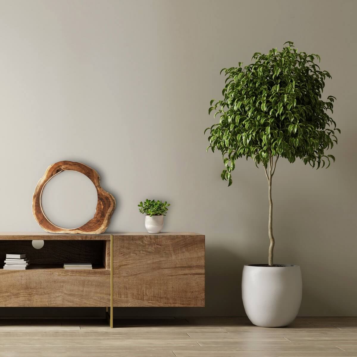 Tischleuchte LED Treibholz Natur - SalesFever