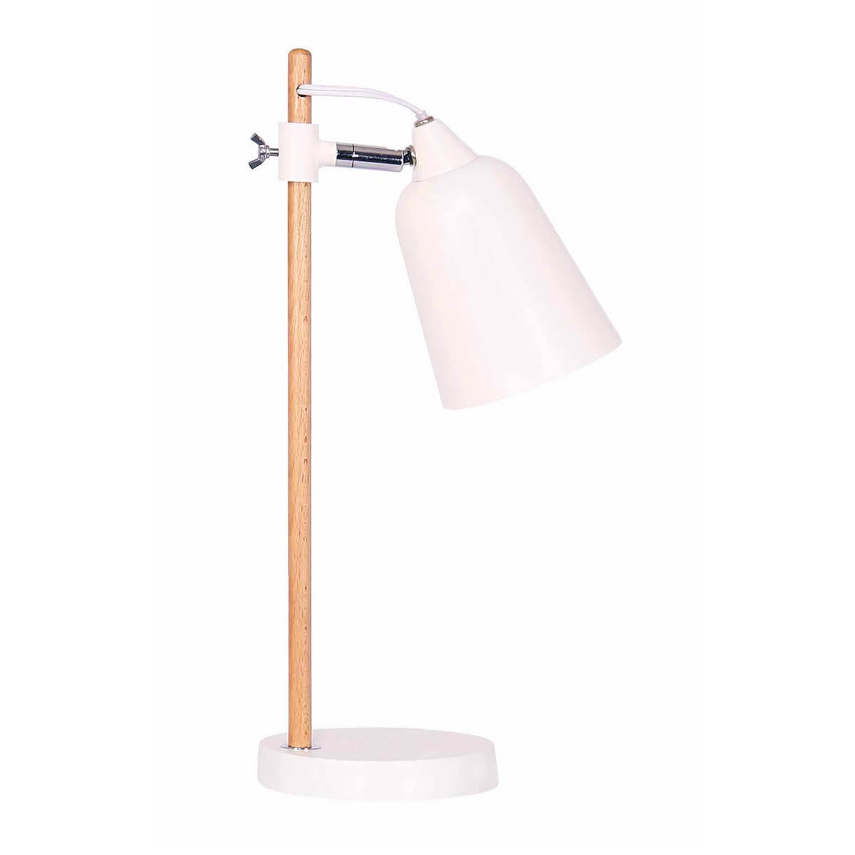 Table lamp white/natural - SalesFever