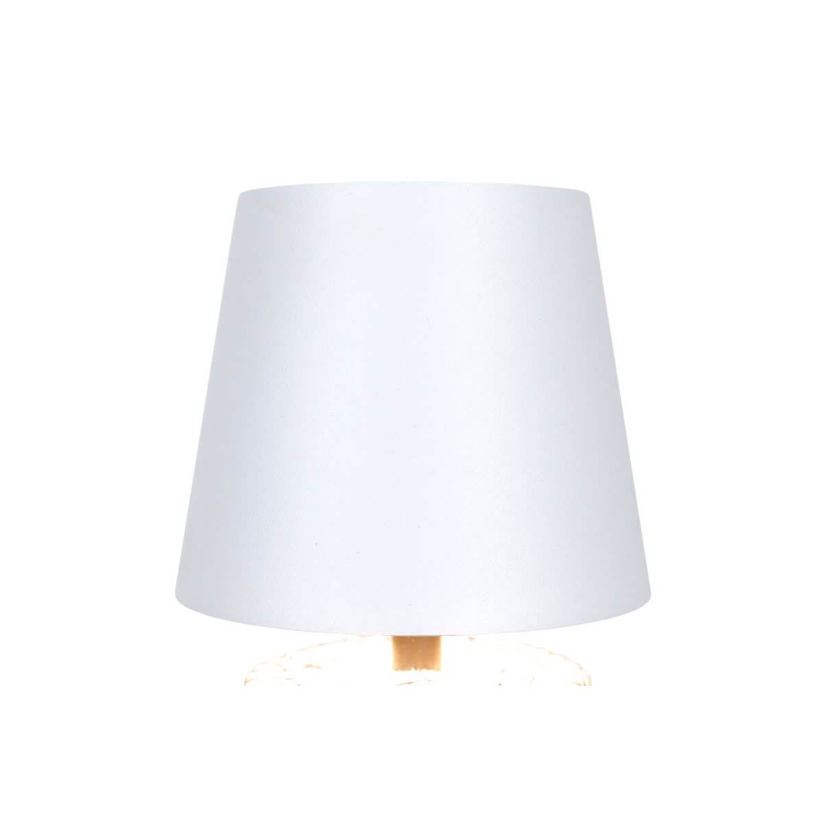 Table lamp black/white 29 cm with LED battery - SalesFever