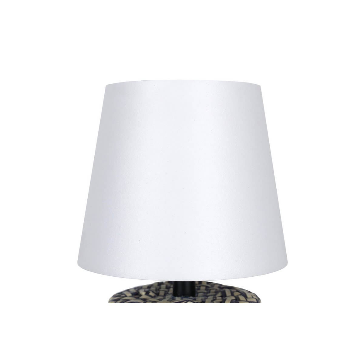 Table lamp black/white 29 cm with LED battery - SalesFever