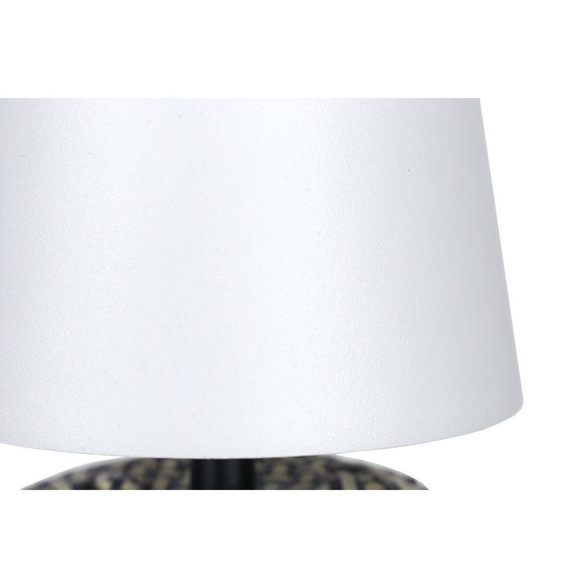 Table lamp black/white 29 cm with LED battery - SalesFever