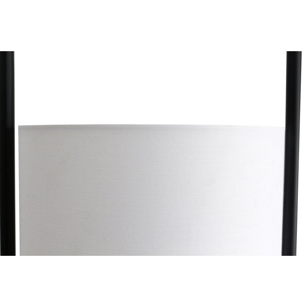 Floor lamp acacia wood natural/white 153 cm - SalesFever