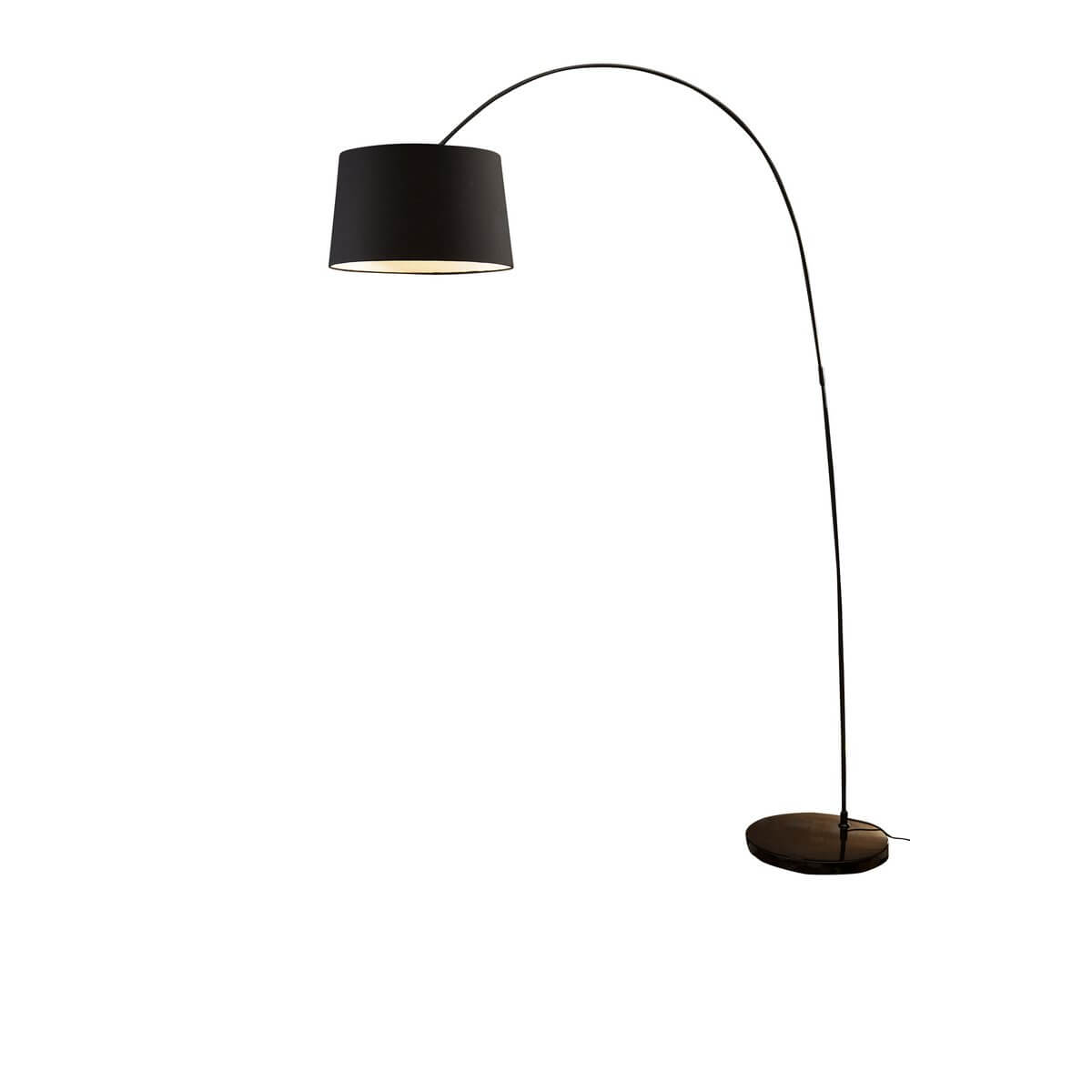 Arc lamp 205 cm black - SalesFever