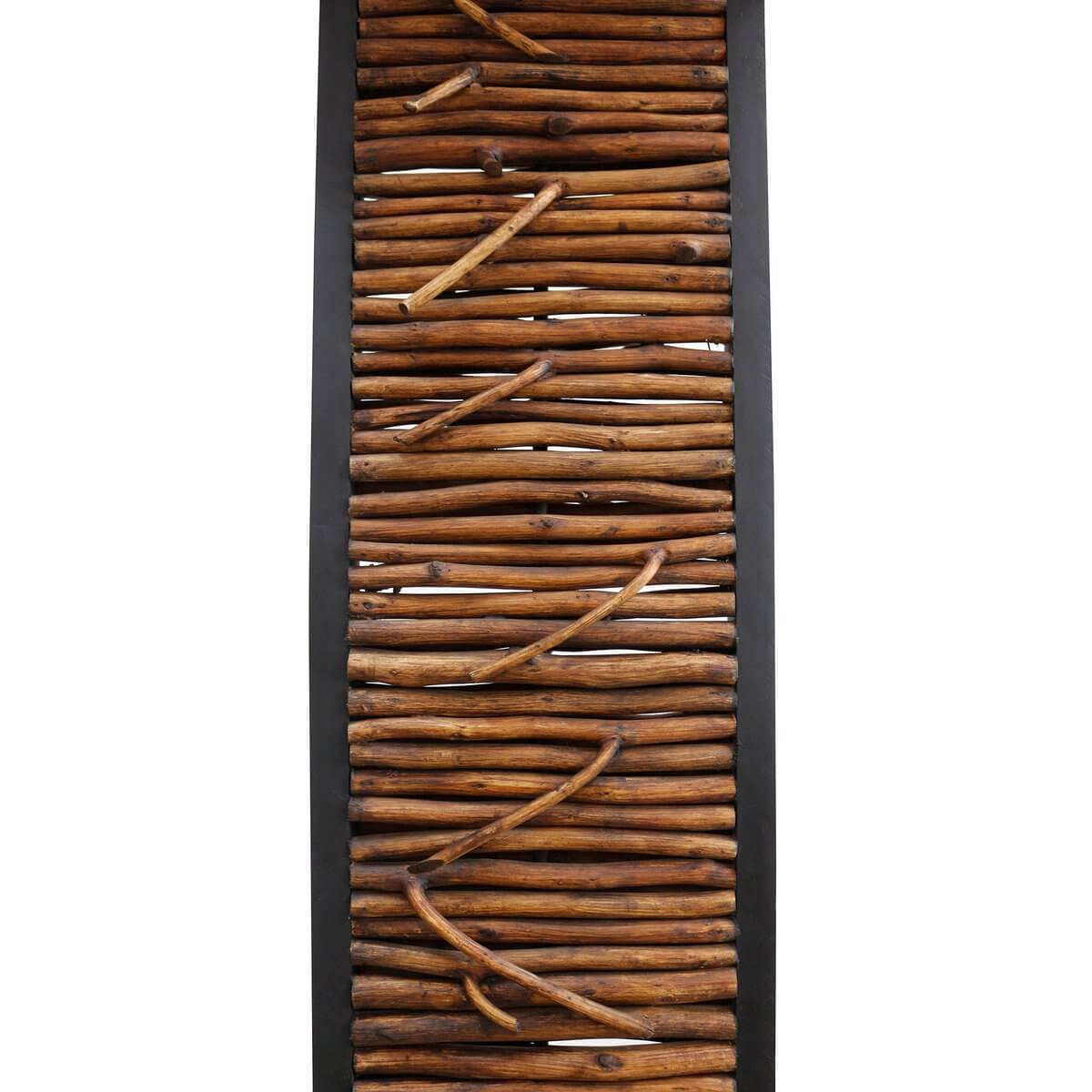 Floor lamp driftwood natural/black 163 cm - SalesFever