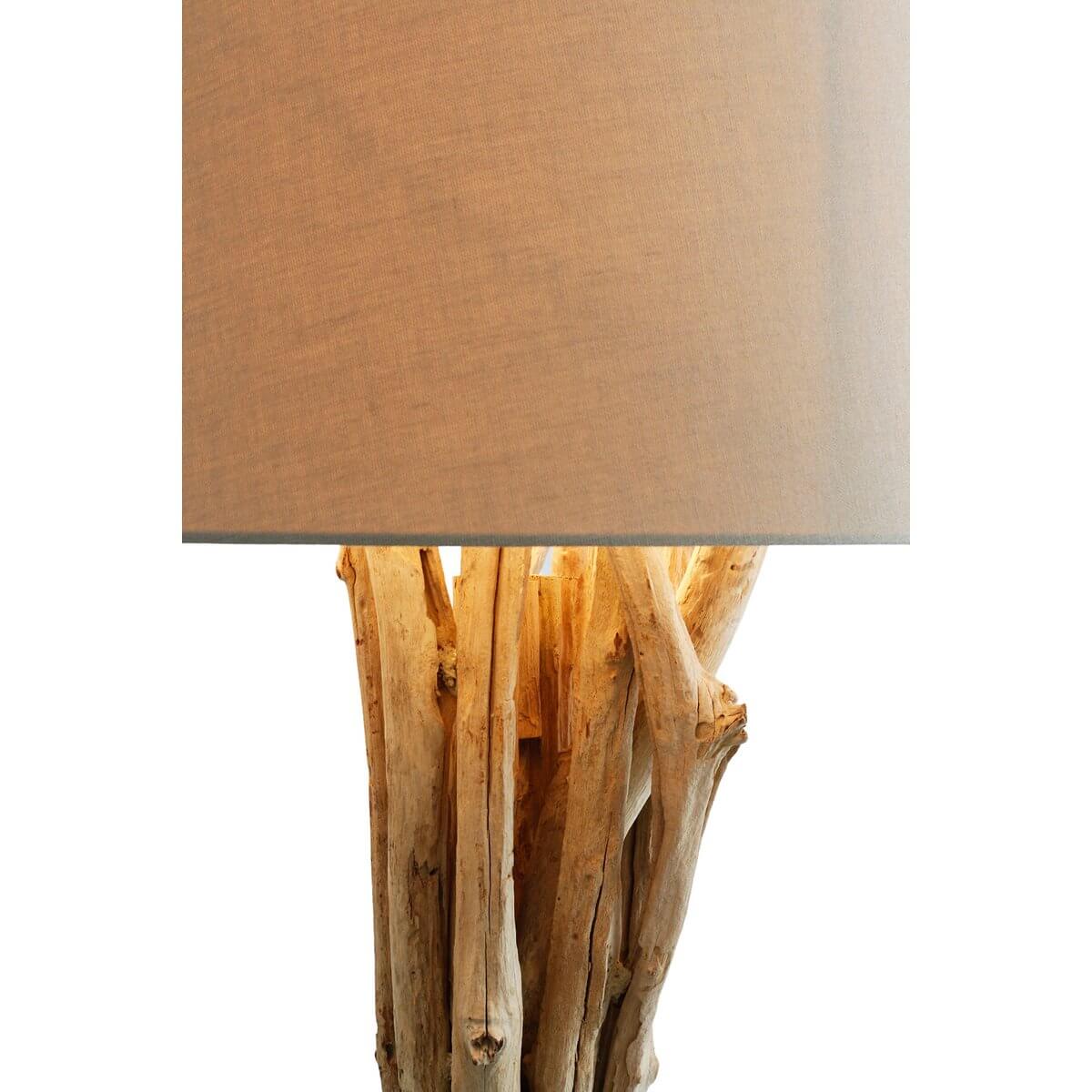 Floor lamp driftwood white 145 cm - SalesFever