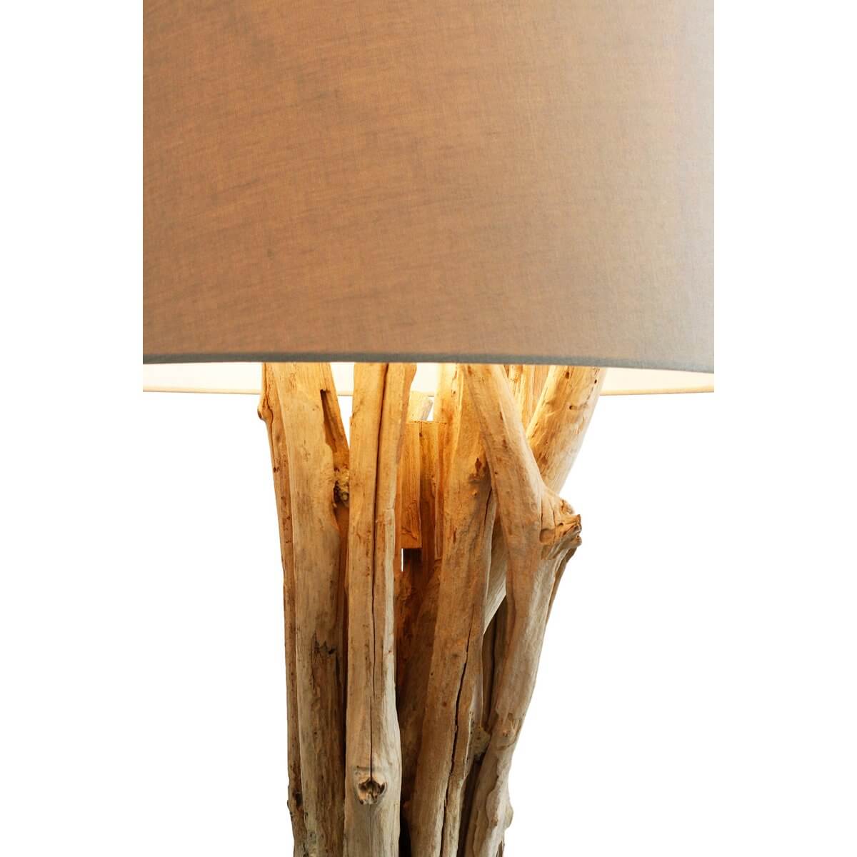 Floor lamp driftwood white 145 cm - SalesFever