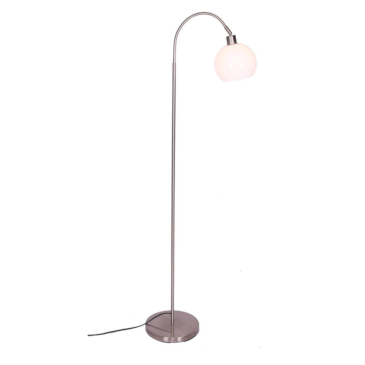 Metal floor lamp with plastic shade - SalesFever