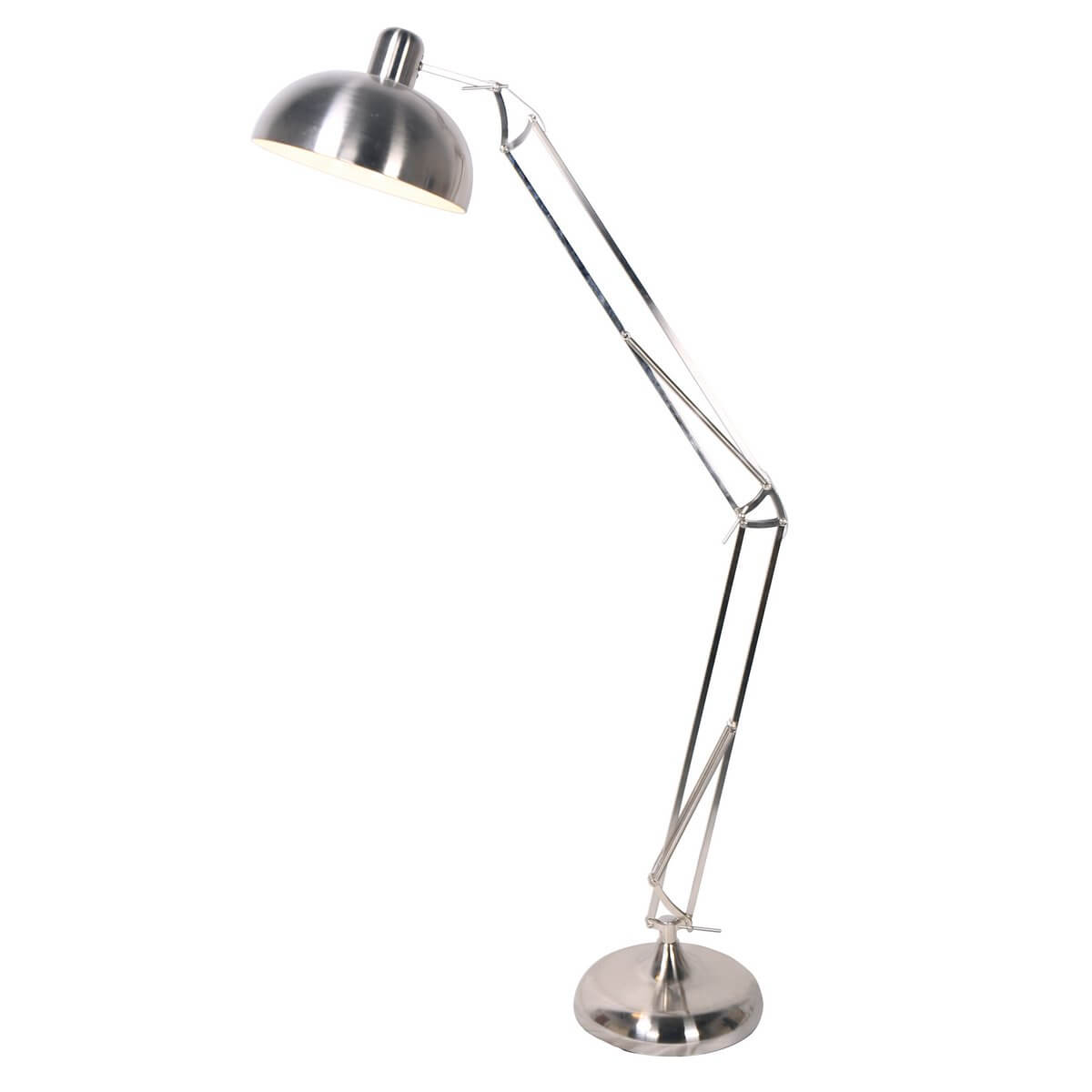 Industrial floor lamp steel adjustable - SalesFever