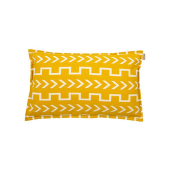 Kussen Emma oker/gebroken wit 50x30