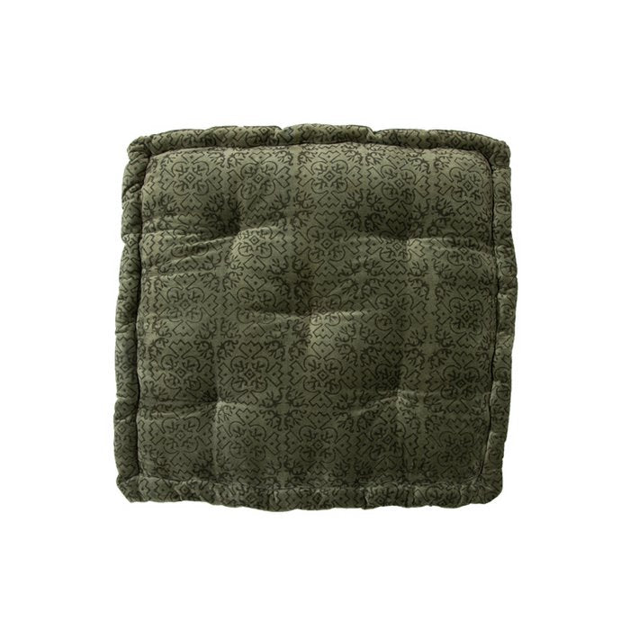 Velvet Boxkussen Violetta donker bos 45x45