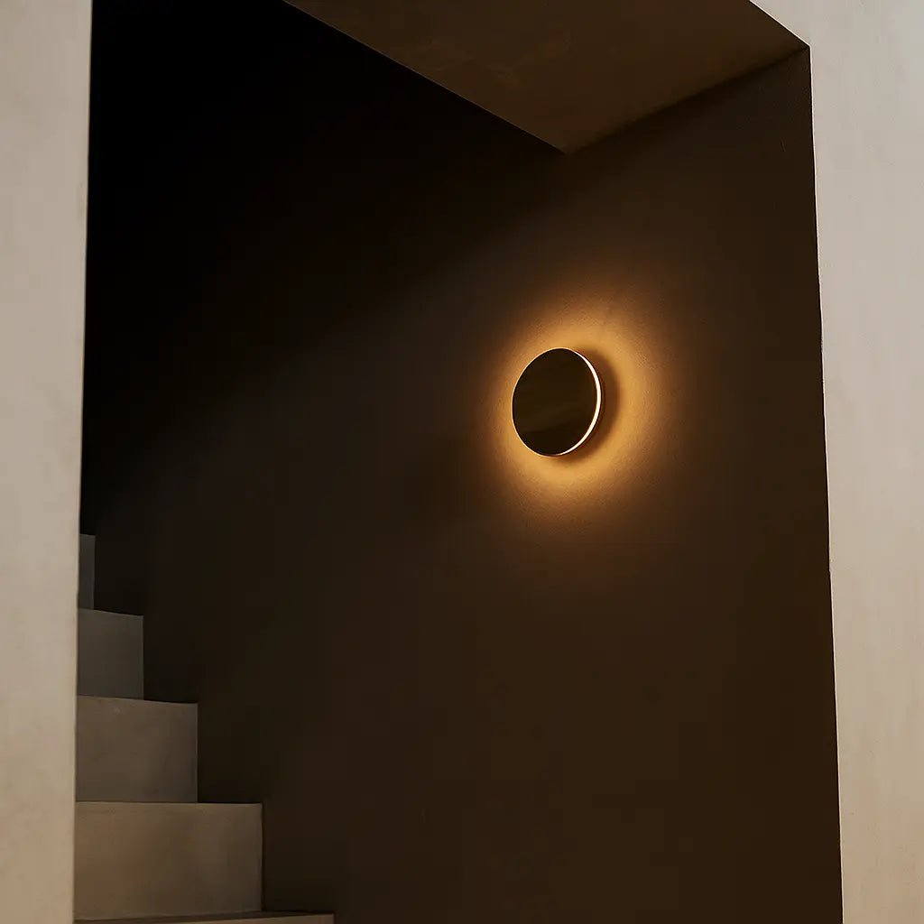 Lou Walnoot Snoerloze Wandlamp | Oplaadbaar en dimbaar met aanraakbediening