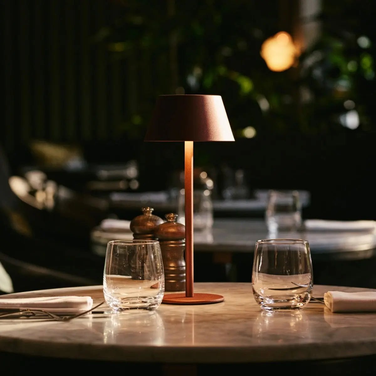 Milou Bronzen Tafellamp zonder Kabel | Modern, design en 3 lichtmodi