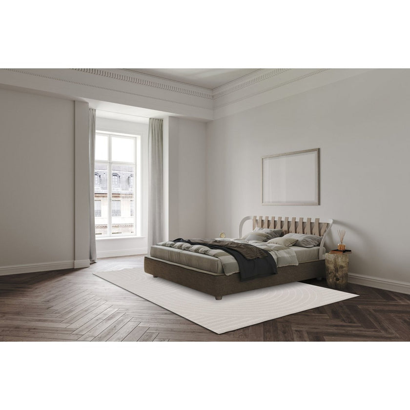 Superzacht en zeer grafisch vloerkleed VOLUTE