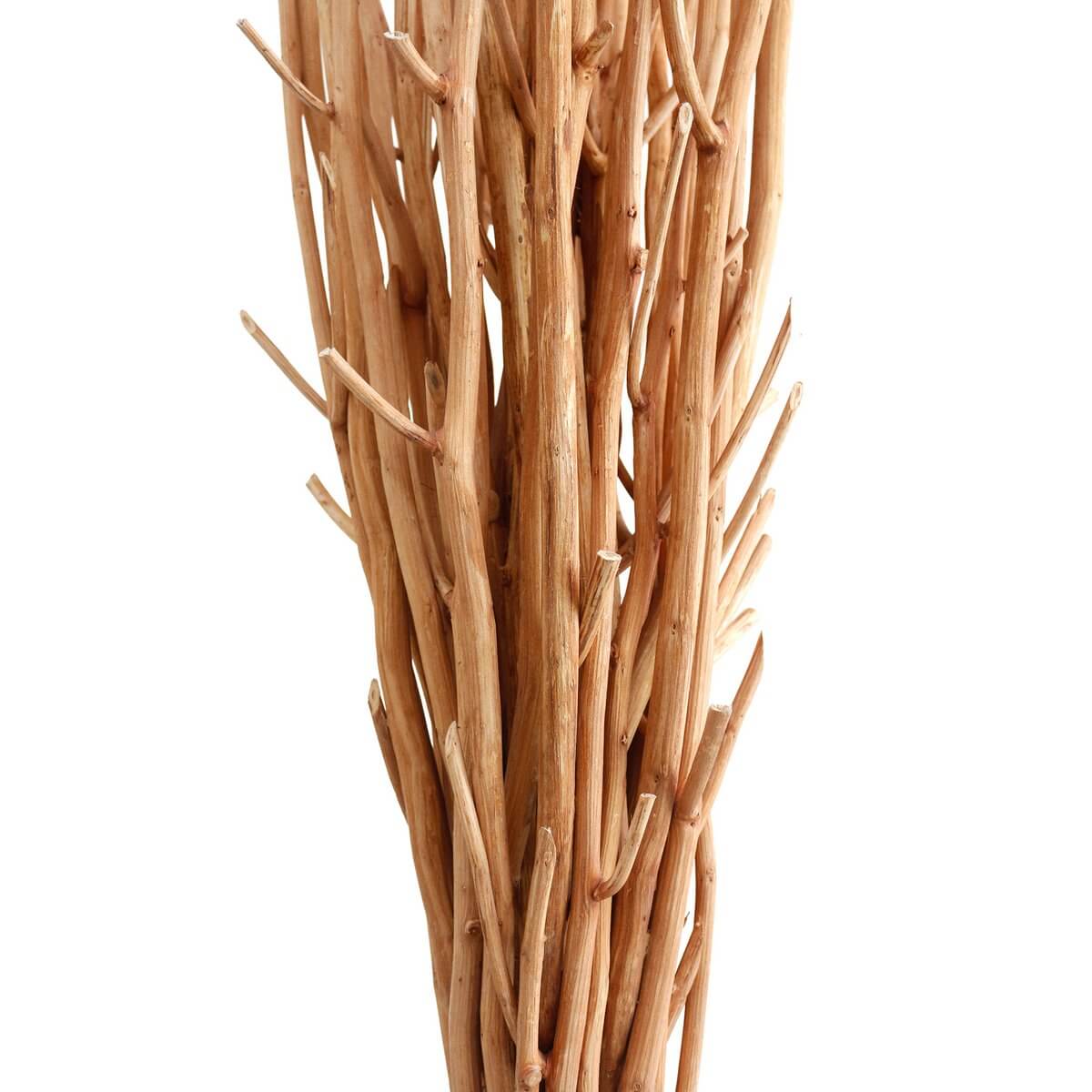 Stehleuchte Treibholz Natur/Weiß 175 cm - SalesFever