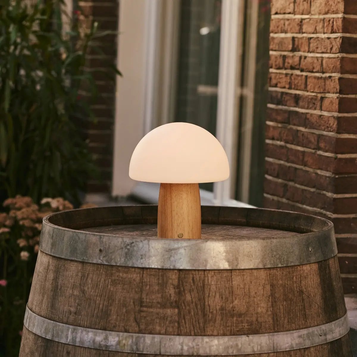 Mia Lichtbruine Stijlvolle Draadloze Tafellamp | Elegant, dimbaar en functioneel