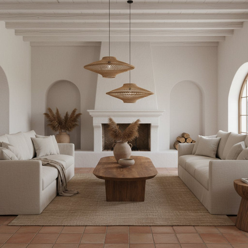 Corda hanglamp naturel large