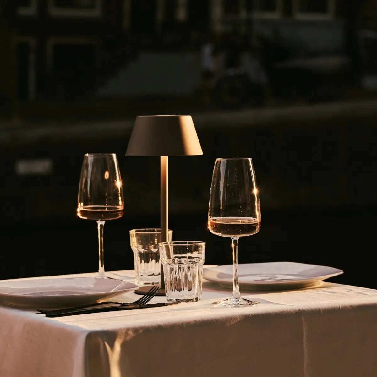 Milou Koala Bruin Tafellamp zonder Kabel | Modern, design en 3 lichtmodi