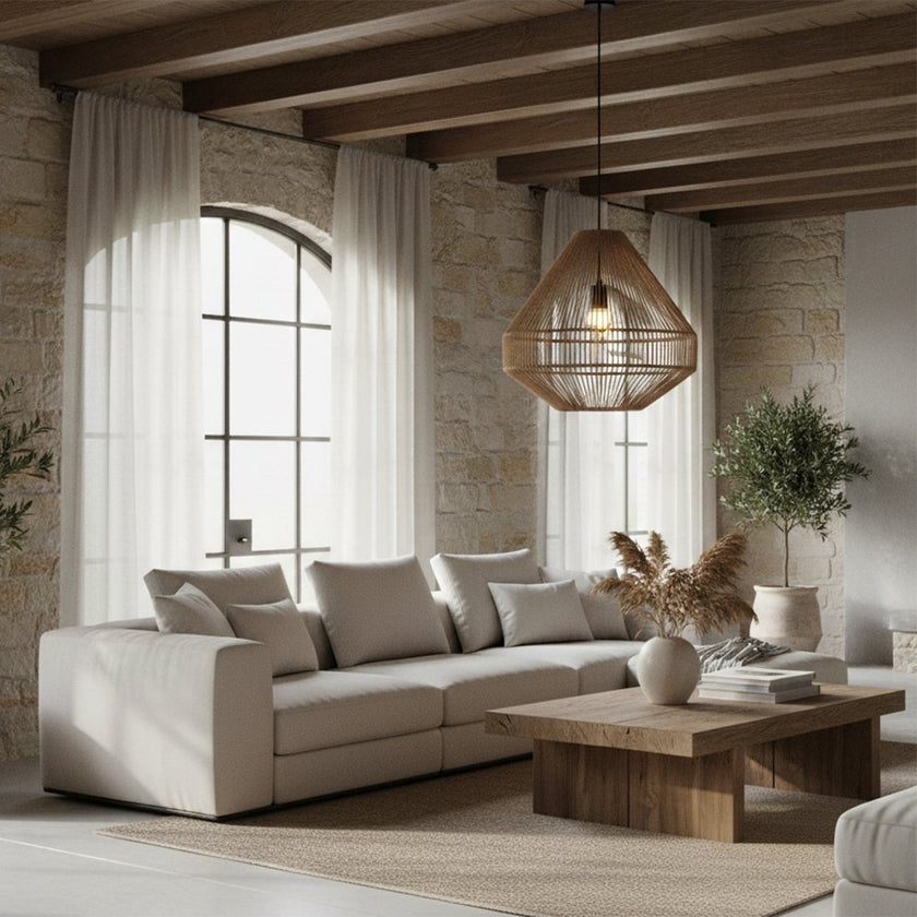 Linea hanglamp Diamond naturel