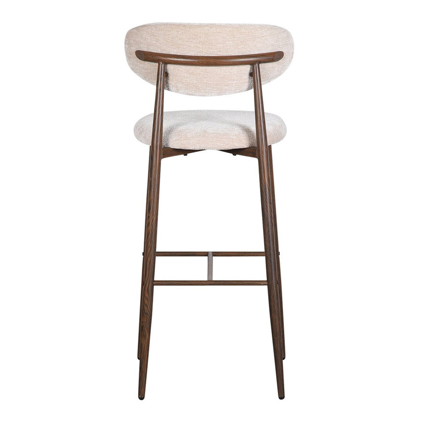 Japandi Bar Chair Tan (set van 2)