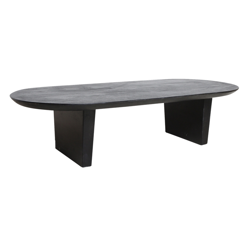 Bullnose salontafel zwart