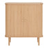 Nikko Side Board - Natural, MDF/Pine, 80x40x87 cm