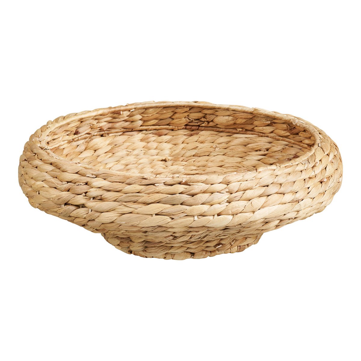 Frellesvig Dienblad, waterhyacint, naturel, ø40x12cm