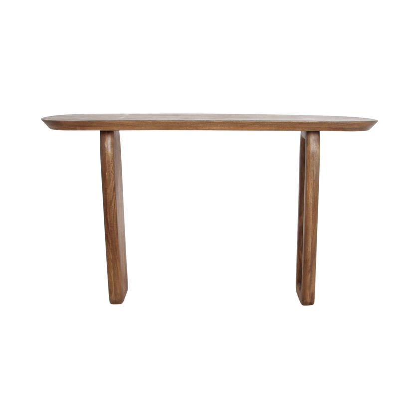 Bullnose consoletafel bruin
