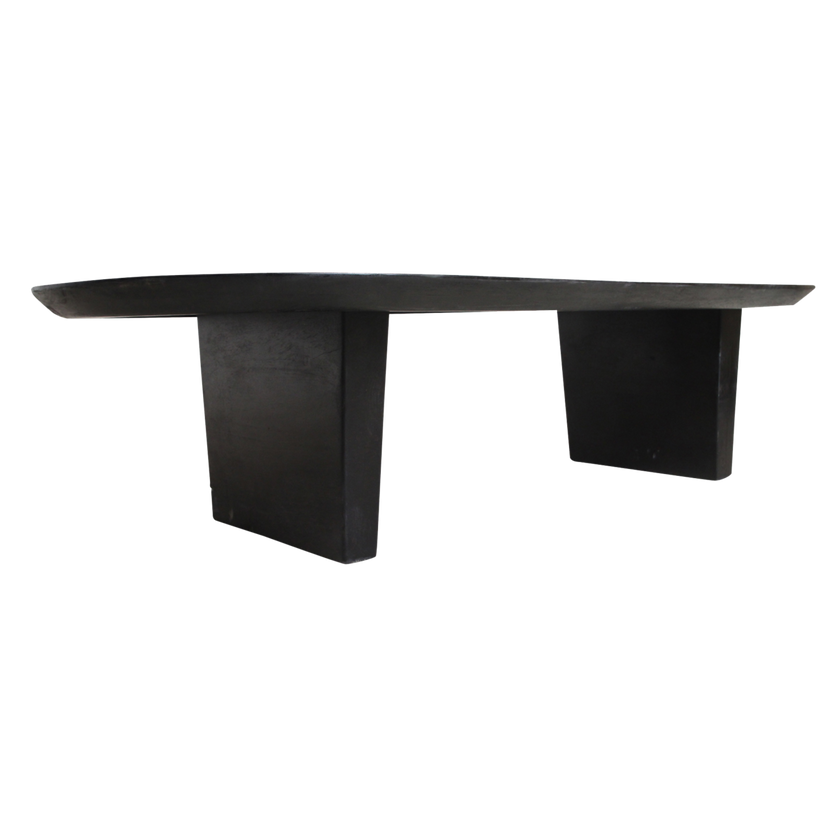 Bullnose salontafel zwart