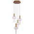 Hanglamp Tubey Copper Gold | 4 - 30cm
