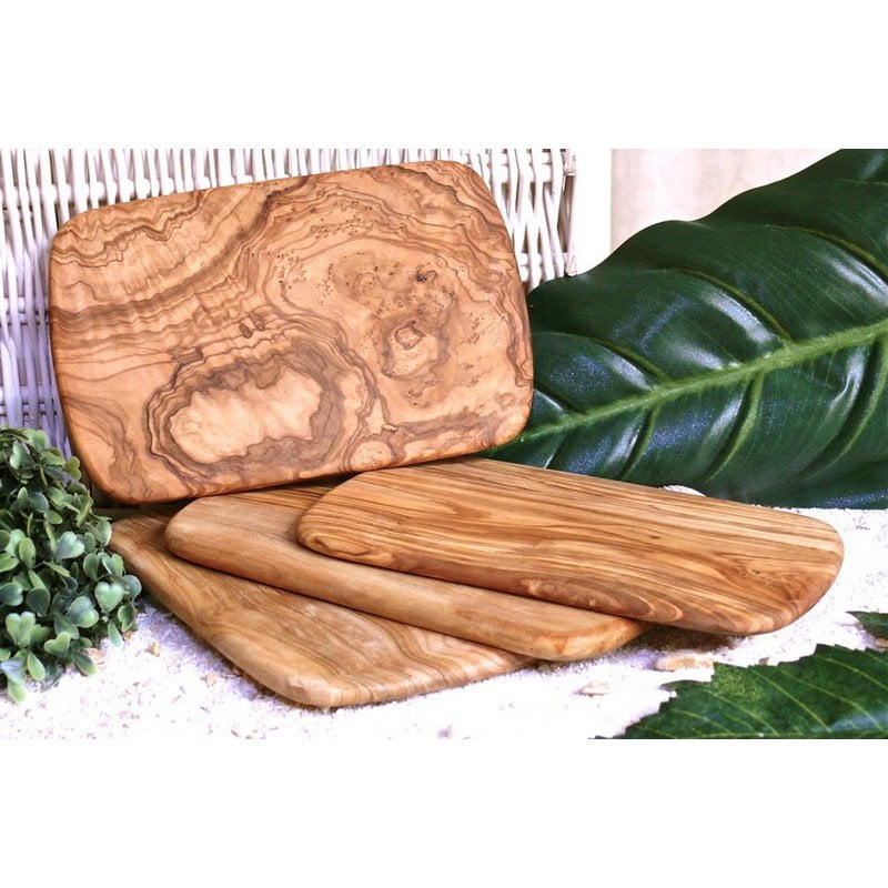 Ontbijtplank 22 cm gemaakt van olijfhout