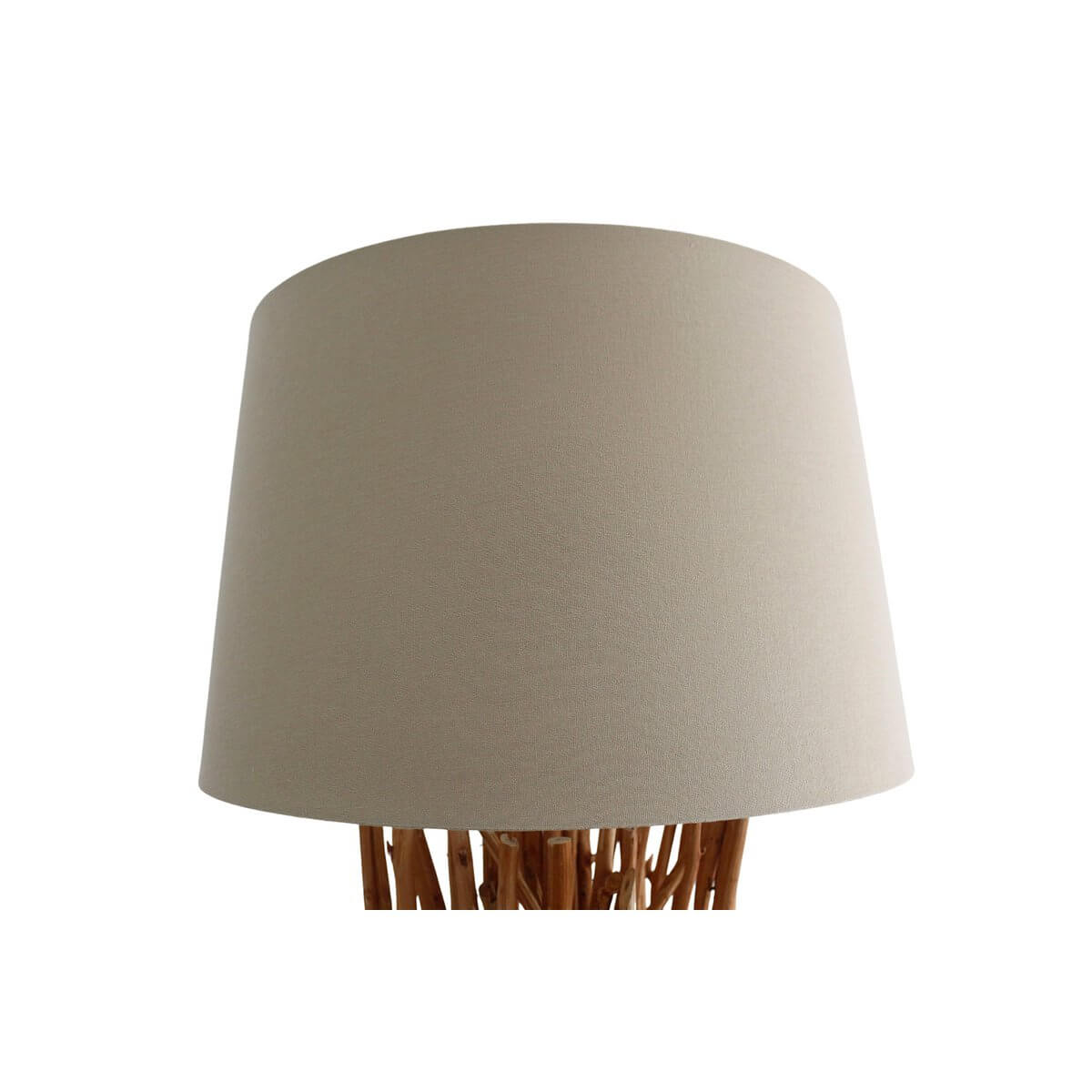 Stehleuchte Treibholz Natur/Weiß 175 cm - SalesFever