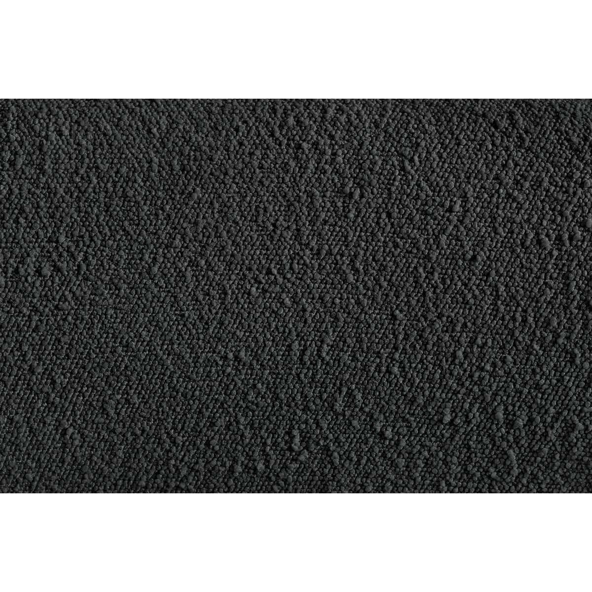 Armlehnstuhl mit Rücken Cut-Out Bouclé Stoff Anthrazit - SalesFever