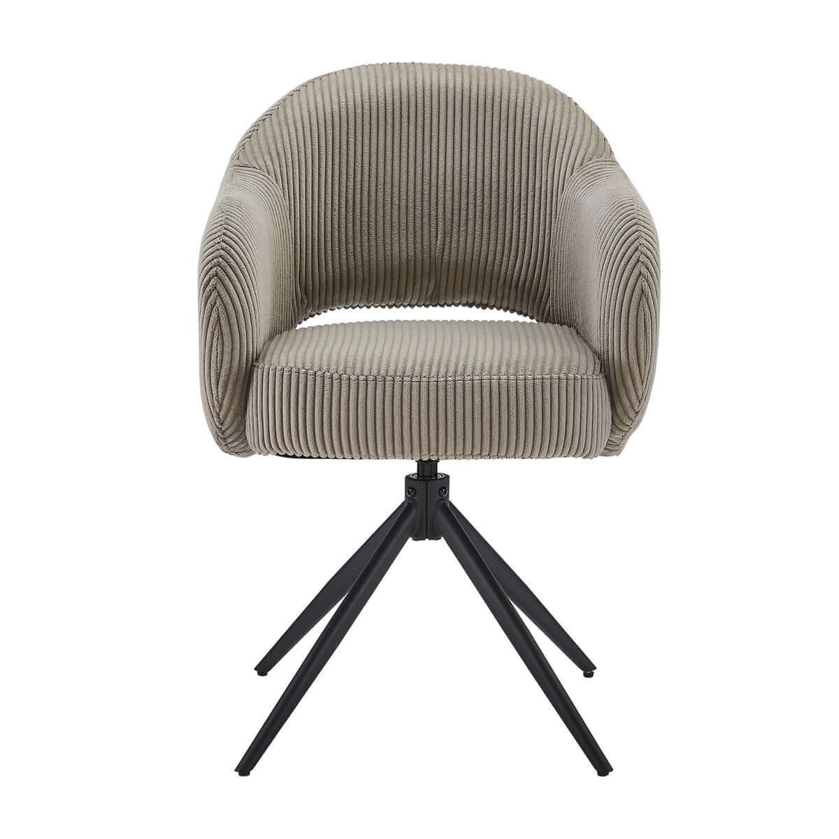 Arm chair Cord-optics light gray - SalesFever