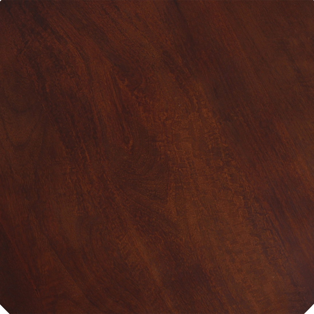 Bullnose bijzettafel bruin 55 cm - Raw Materials