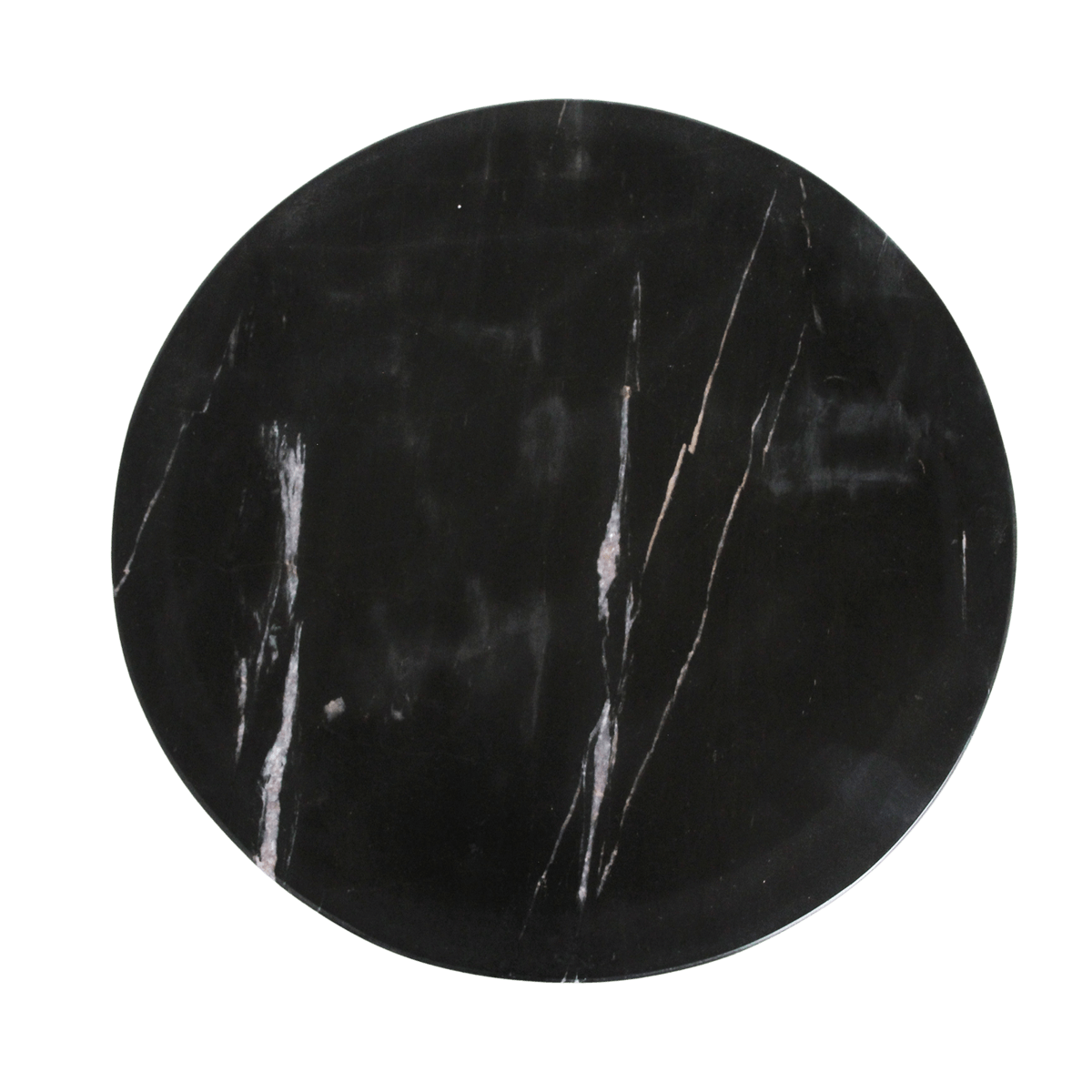 Sabah bijzettafel marmer zwart - 40x40x50 cm - Raw Materials