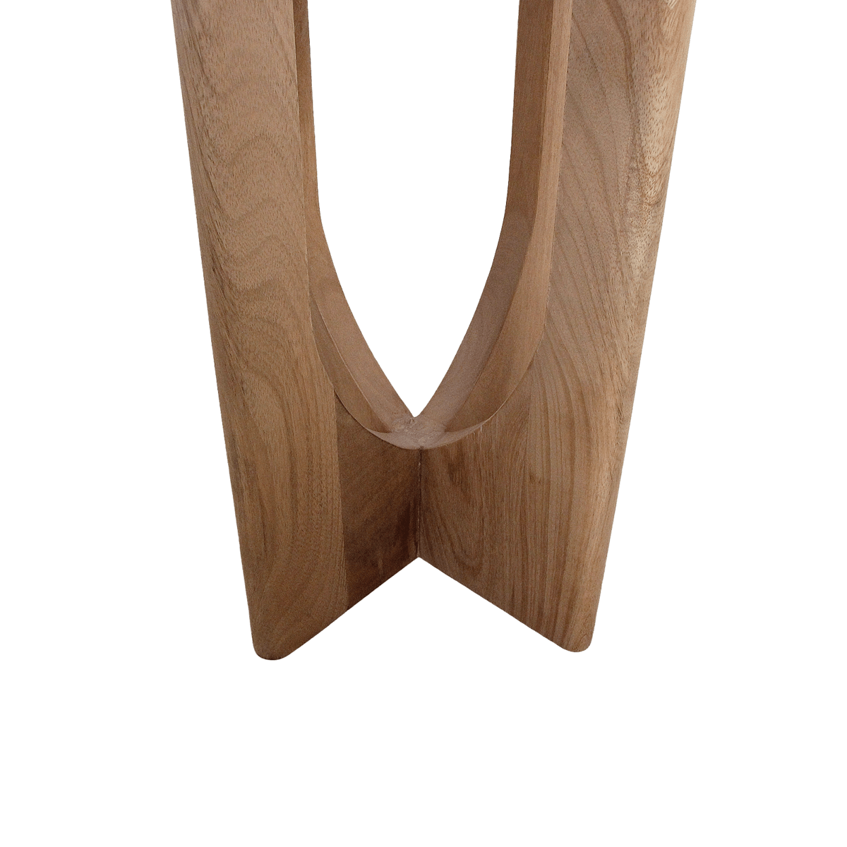 Kuching bijzettafel marmer wit - 30x30x50 cm - Raw Materials