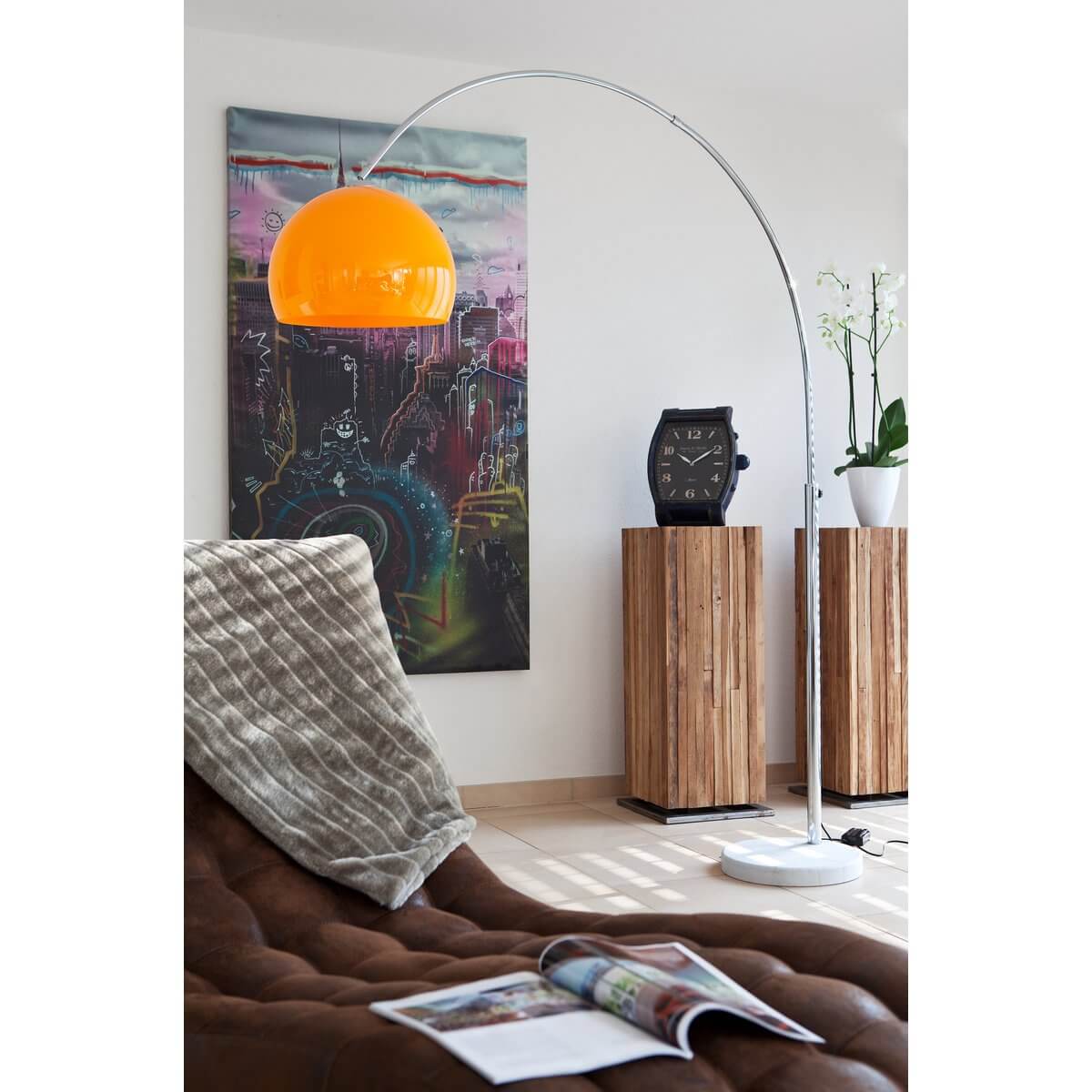 Arc lamp 208 cm orange - SalesFever