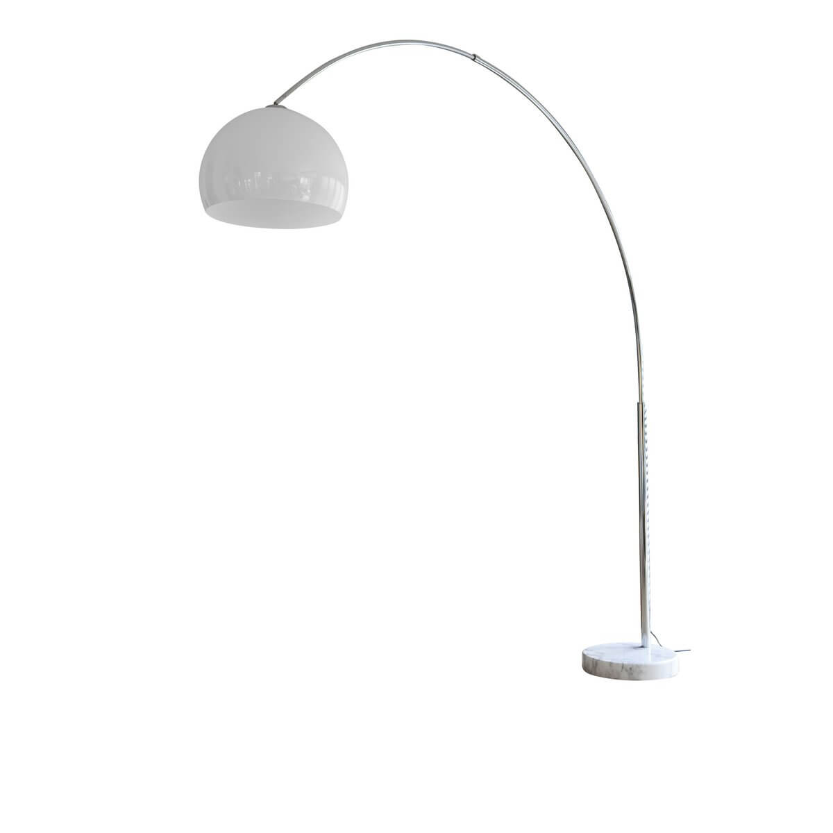 Arc lamp 230 cm white plastic - SalesFever